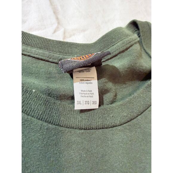 Pocono Mountain Harley-Davidson T-Shirt 3XL – Pennsylvania Dealer Tee – Green - Picture 3 of 3